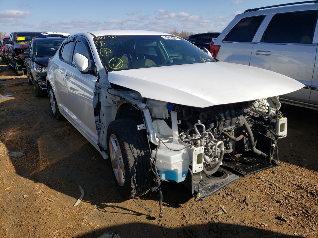 KIA OPTIMA LX 2015 with VIN KNAGM4A70F5582003 - Photo from auction