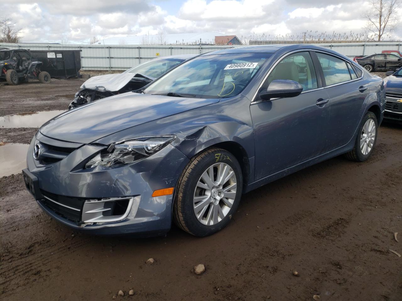 Photo 2 from auction – 2009 MAZDA 6 I with VIN 1YVHP82A095M38238