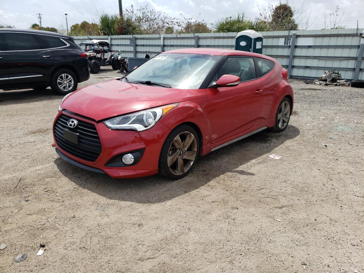 Photo 2 from auction – 2013 HYUNDAI VELOSTER T with VIN KMHTC6AE0DU131795