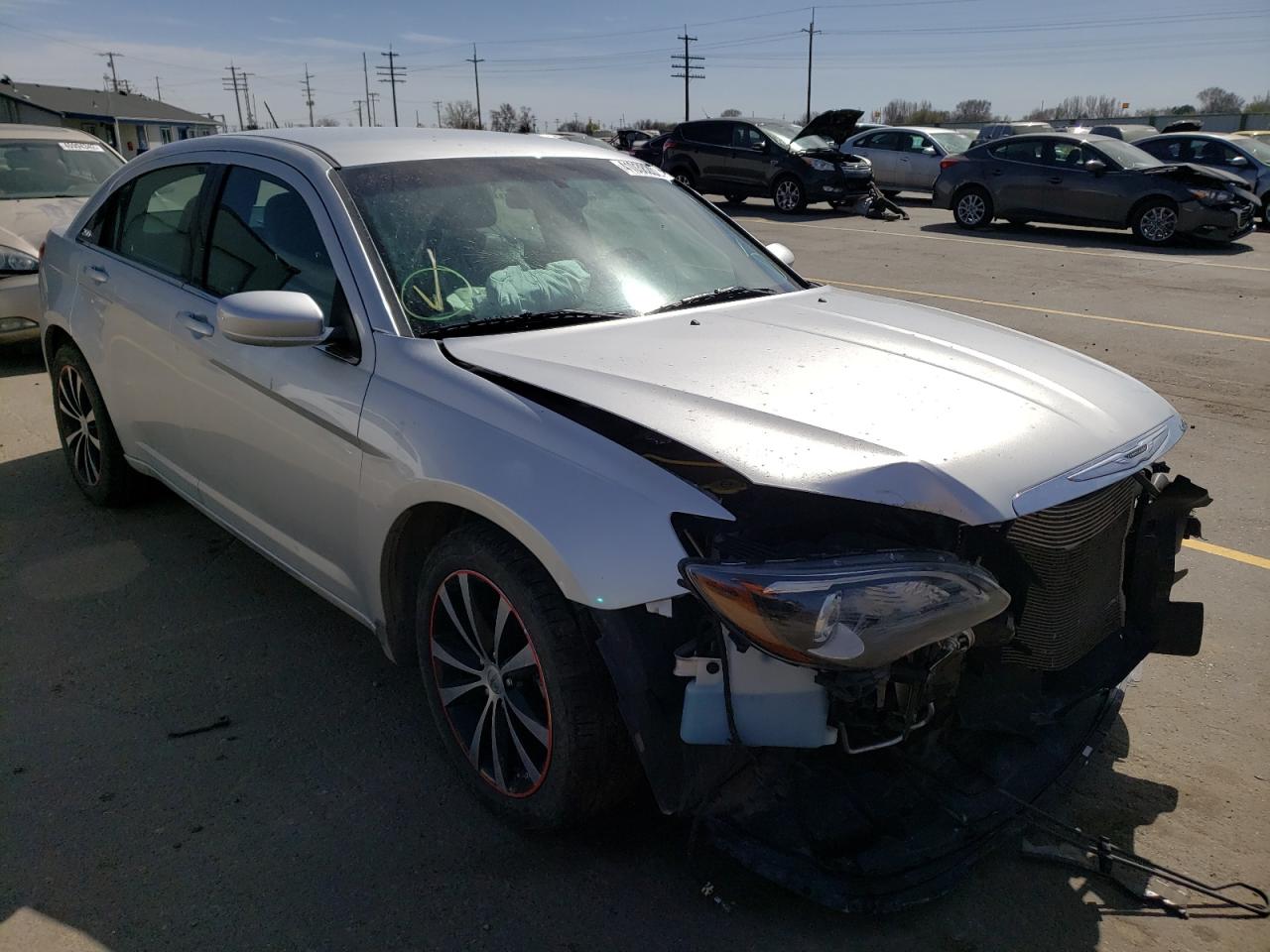CHRYSLER 200 S 2012 with VIN 1C3CCBHG7CN188531 - Photo from auction