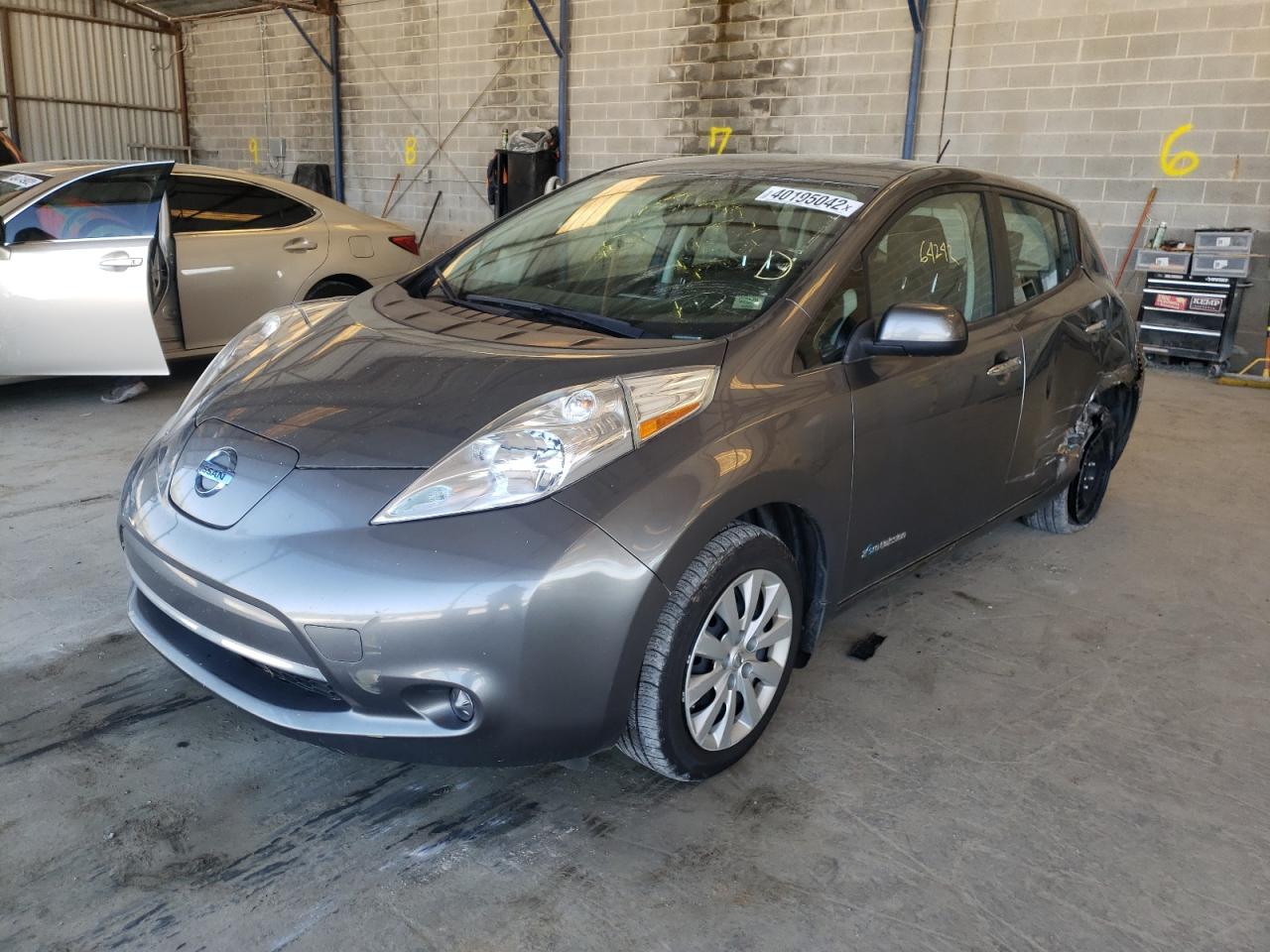 Photo 2 from auction – 2015 NISSAN LEAF S with VIN 1N4AZ0CP4FC311091