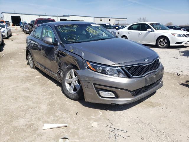 KIA OPTIMA LX 2015 with VIN 5XXGM4A79FG418098 - Photo from auction