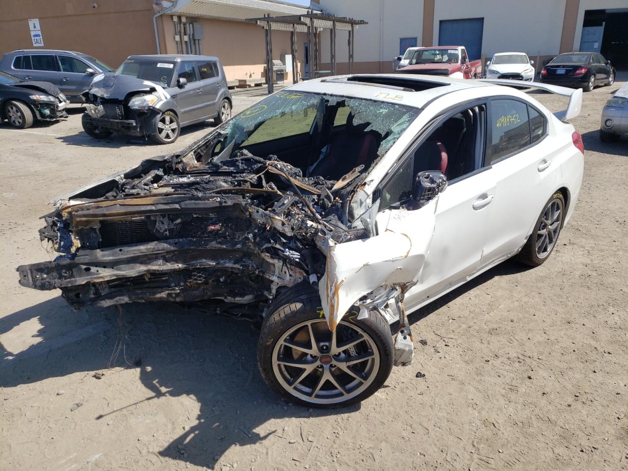 Photo 2 from auction – 2015 SUBARU WRX STI LI with VIN JF1VA2S62F9801717