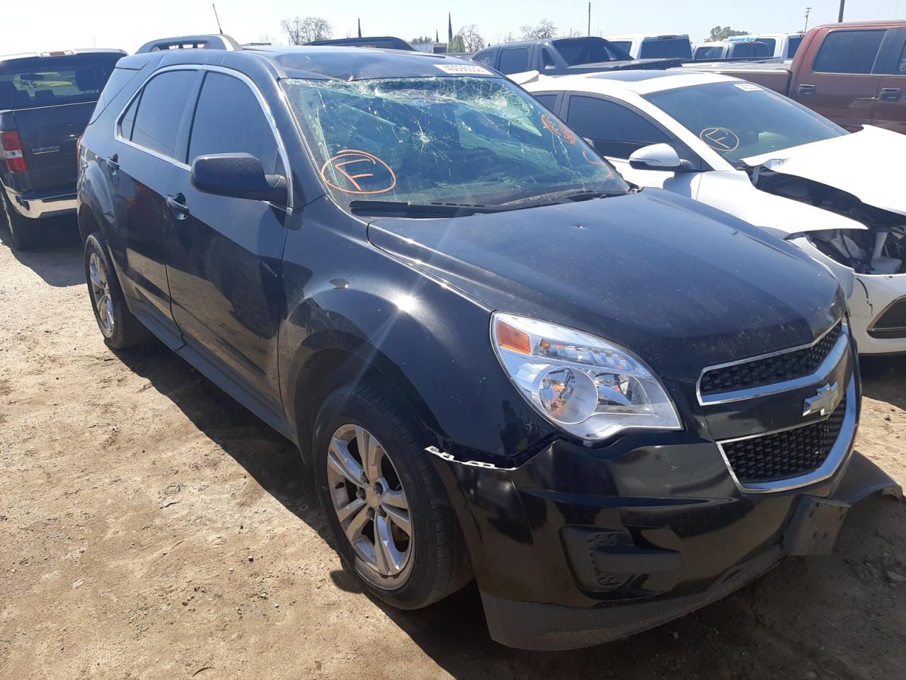 CHEVROLET EQUINOX LT 2012 with VIN 2GNALDEK5C6370666 - Photo from auction