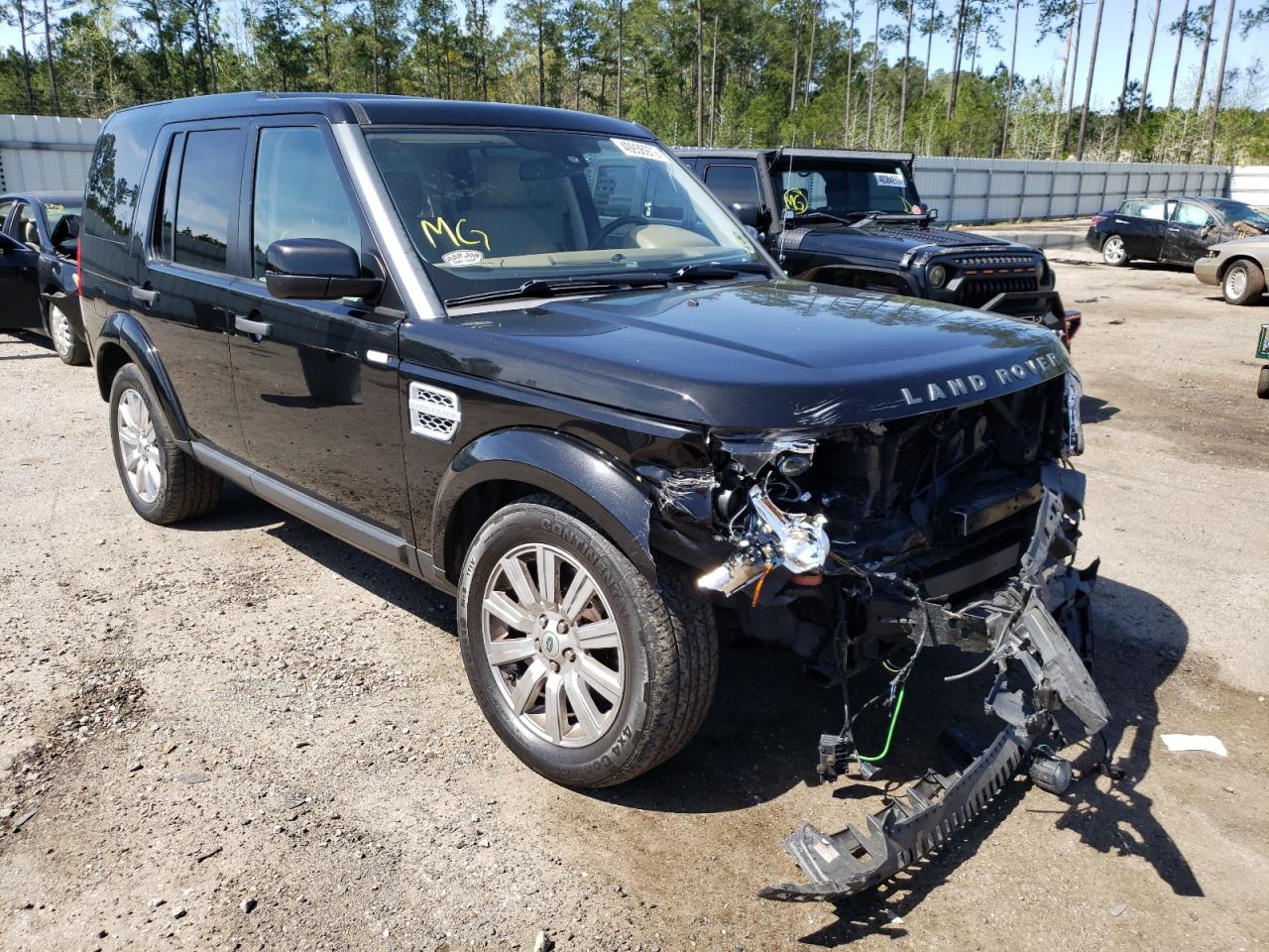 LAND ROVER LR4 HSE LU 2012 with VIN SALAK2D40CA625089 - Photo from auction