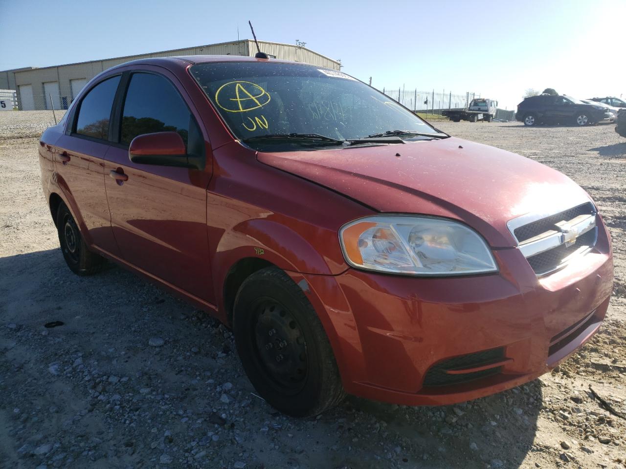 CHEVROLET AVEO LS 2010 with VIN KL1TD5DE7AB132187 - Photo from auction