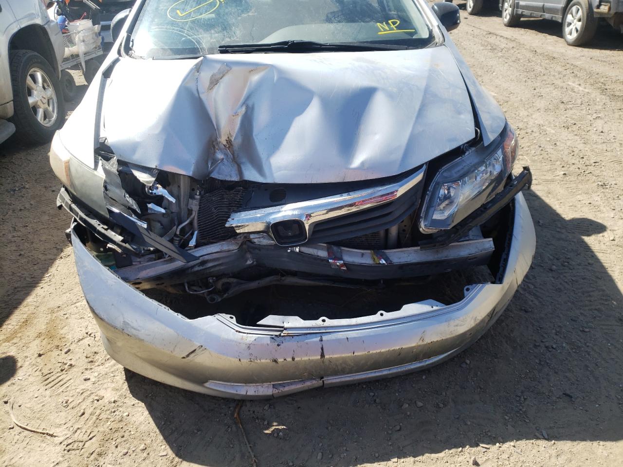 Photo 9 from auction – 2012 HONDA CIVIC LX with VIN 2HGFB2F50CH323968