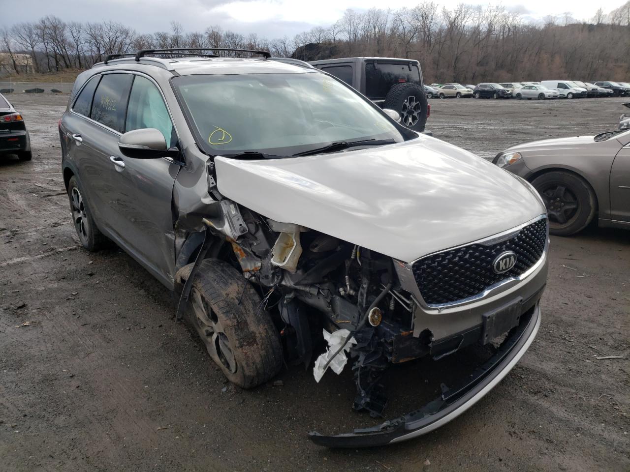 Photo 1 from auction – 2017 KIA SORENTO EX with VIN 5XYPHDA54HG318766