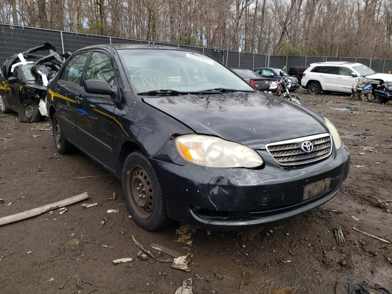 TOYOTA COROLLA CE 2007 with VIN 2T1BR32E67C806420 - Photo from auction