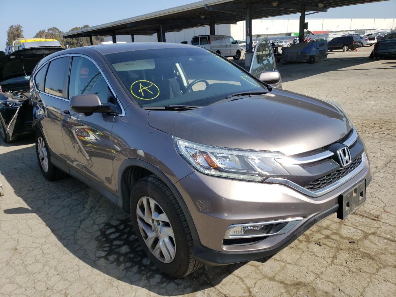 Photo 1 from auction – 2016 HONDA CR-V EX with VIN 3CZRM3H51GG722915