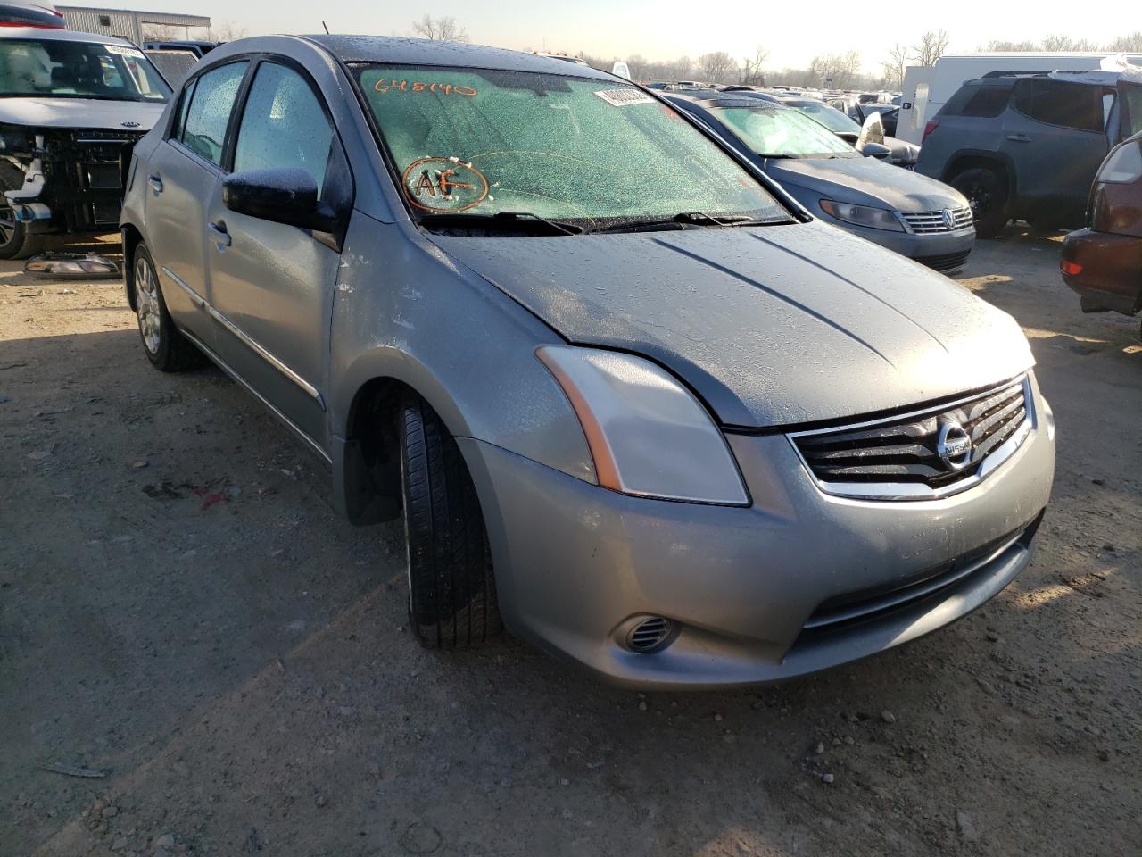 NISSAN SENTRA 2.0 2012 with VIN 3N1AB6AP0CL648140 - Photo from auction
