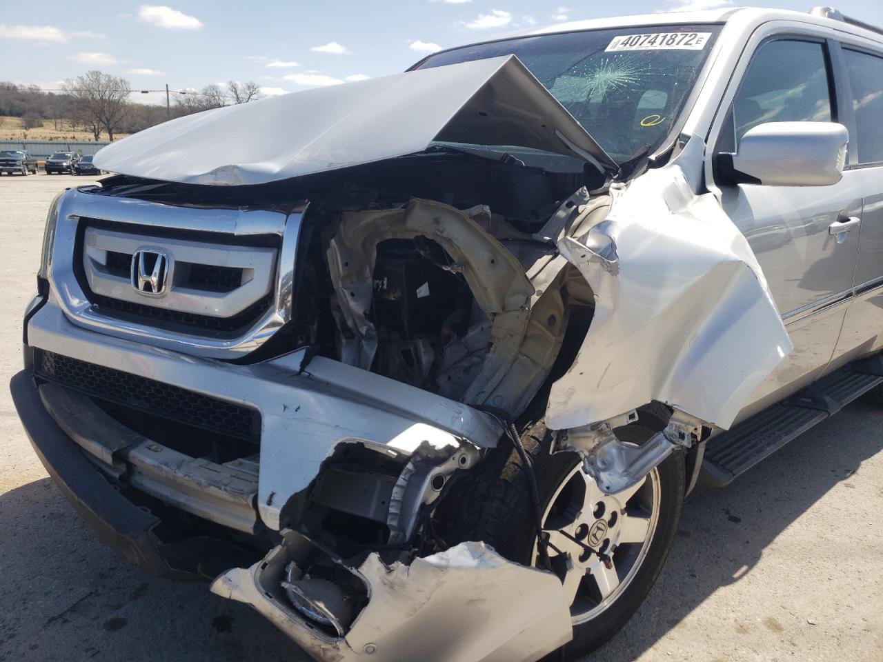 Photo 9 from auction – 2009 HONDA PILOT TOUR with VIN 5FNYF48999B008141