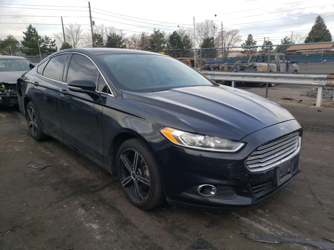 FORD FUSION SE 2014 with VIN 1FA6P0HD6E5352187 - Photo from auction