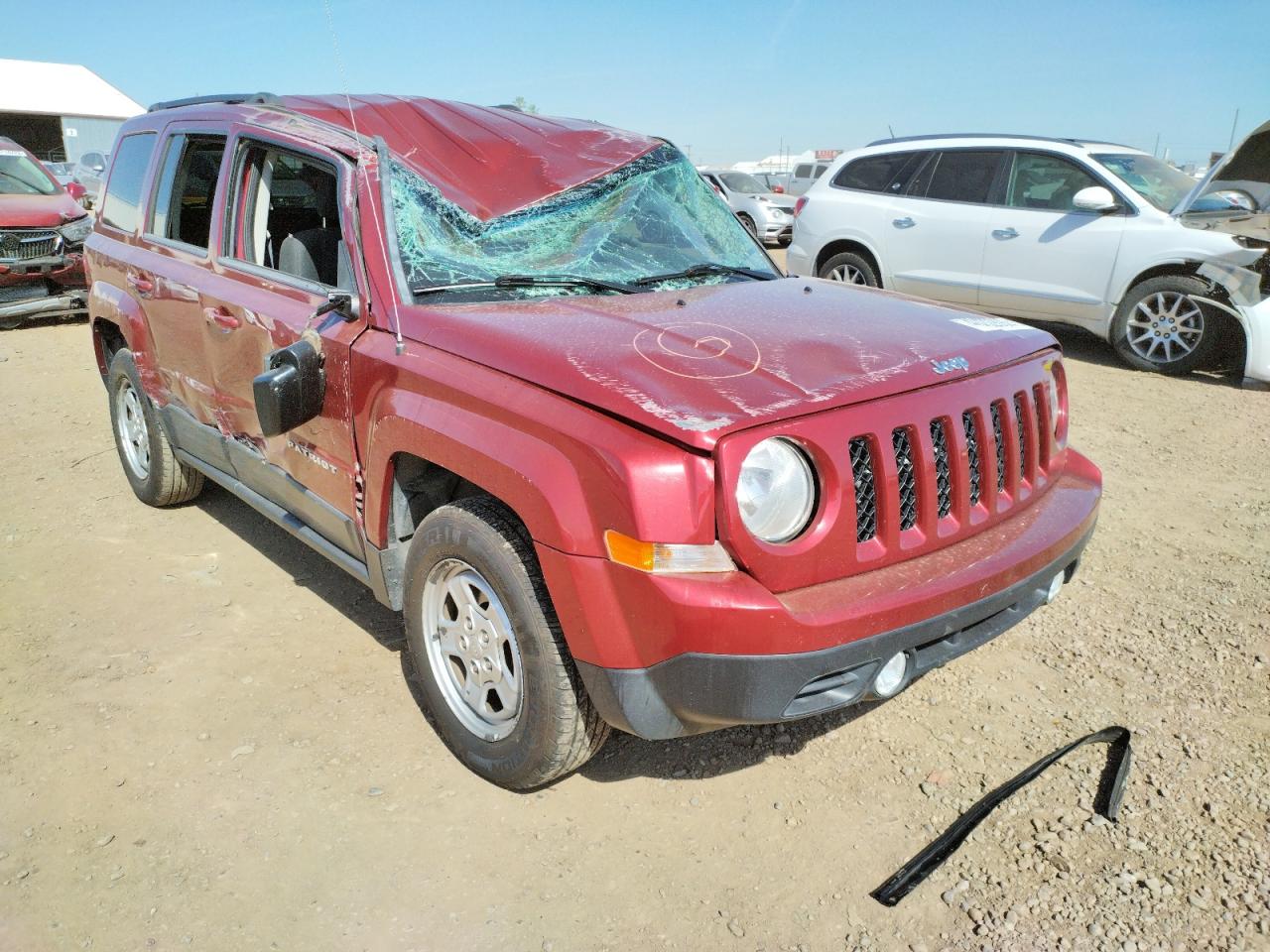 JEEP PATRIOT SP 2016 with VIN 1C4NJPBBXGD600893 - Photo from auction