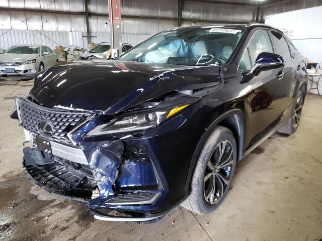 Photo 2 from auction – 2020 LEXUS RX 350 with VIN 2T2HZMDA3LC230639