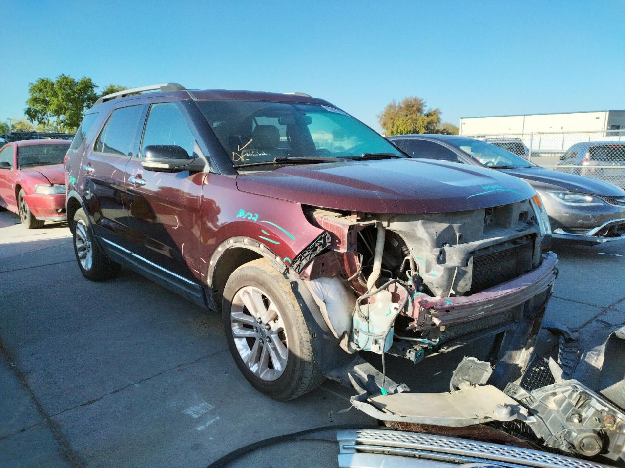 FORD EXPLORER X 2011 with VIN 1FMHK7D85BGA49187 - Photo from auction