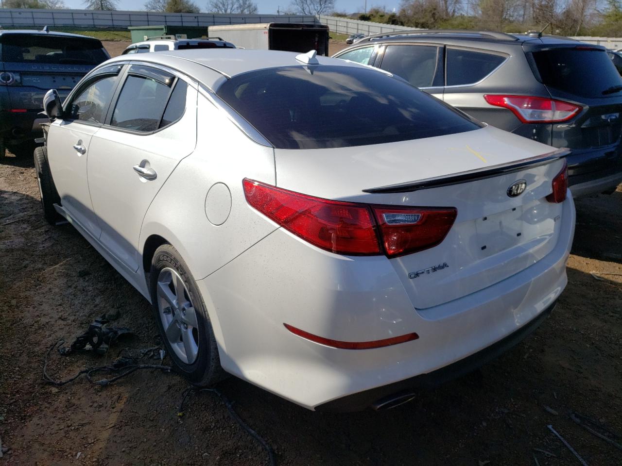 Photo 3 from auction – 2015 KIA OPTIMA LX with VIN KNAGM4A70F5582003