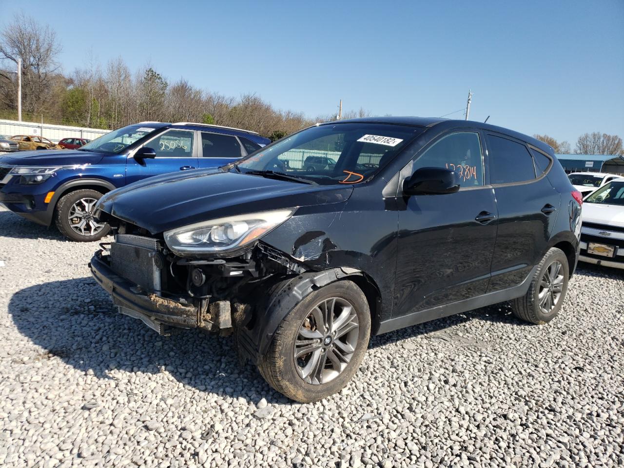 Photo 2 from auction – 2014 HYUNDAI TUCSON GLS with VIN KM8JT3AF5EU851271