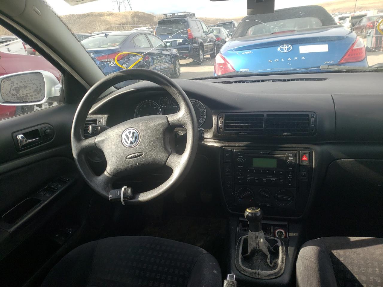Photo 9 from auction – 2003 VOLKSWAGEN PASSAT GLS with VIN WVWPD63B03P206465
