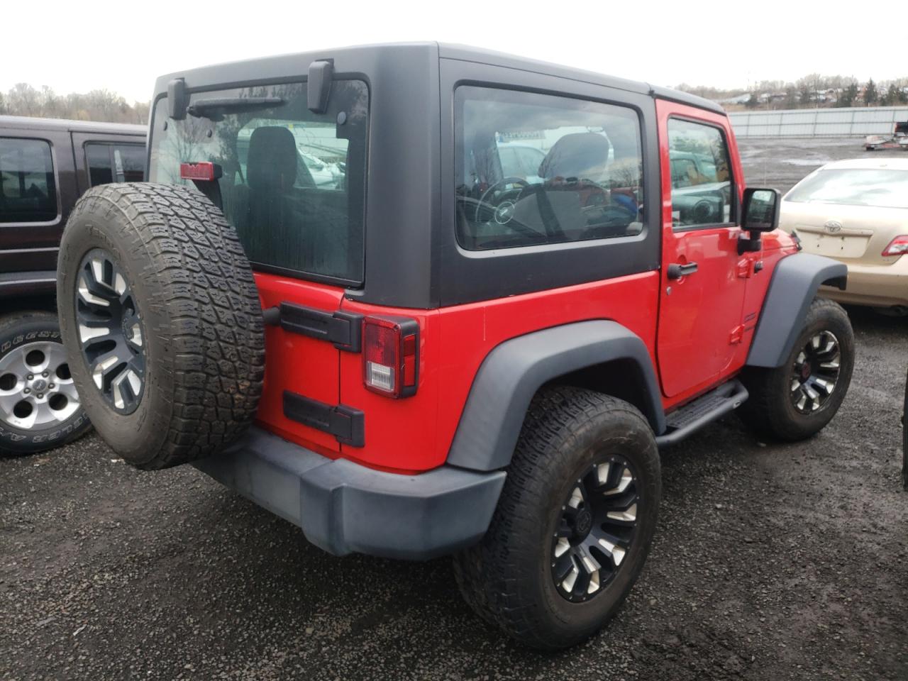 Photo 4 from auction – 2016 JEEP WRANGLER S with VIN 1C4GJWAG3GL105733