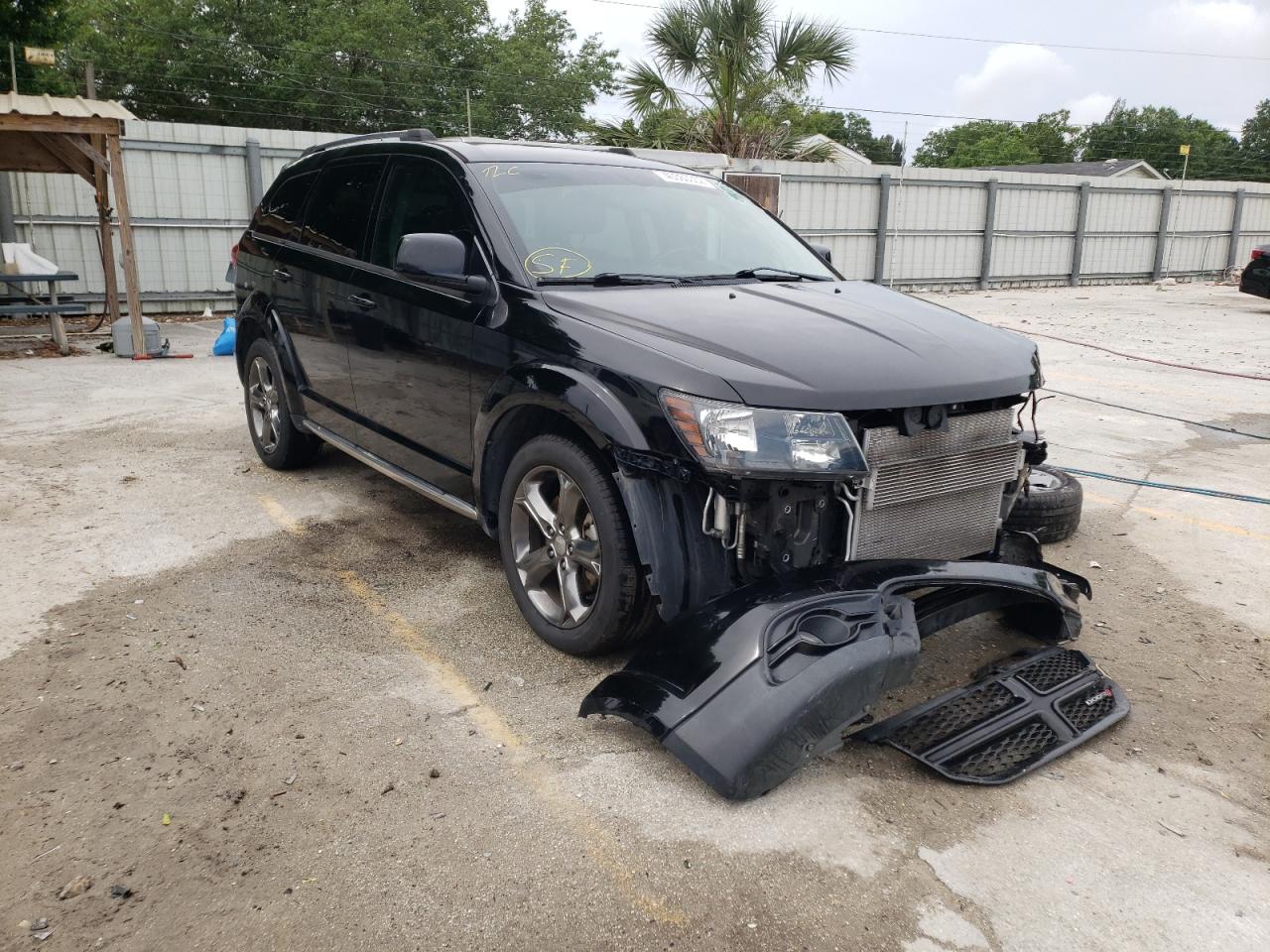 DODGE JOURNEY CR 2015 with VIN 3C4PDCGG6FT583824 - Photo from auction
