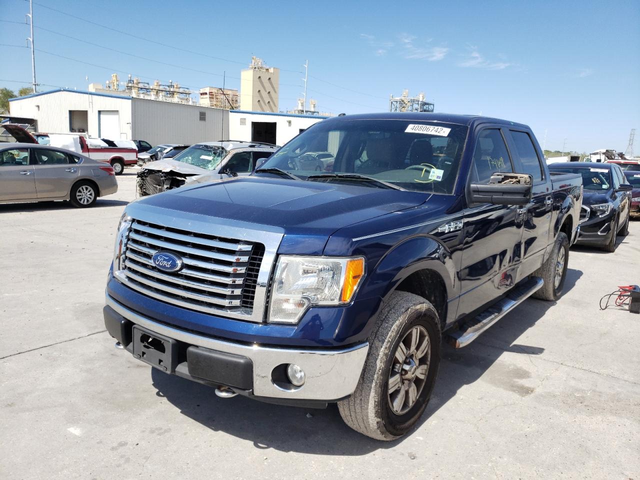 Photo 2 from auction – 2010 FORD F150 SUPER with VIN 1FTFW1EV4AKE53644