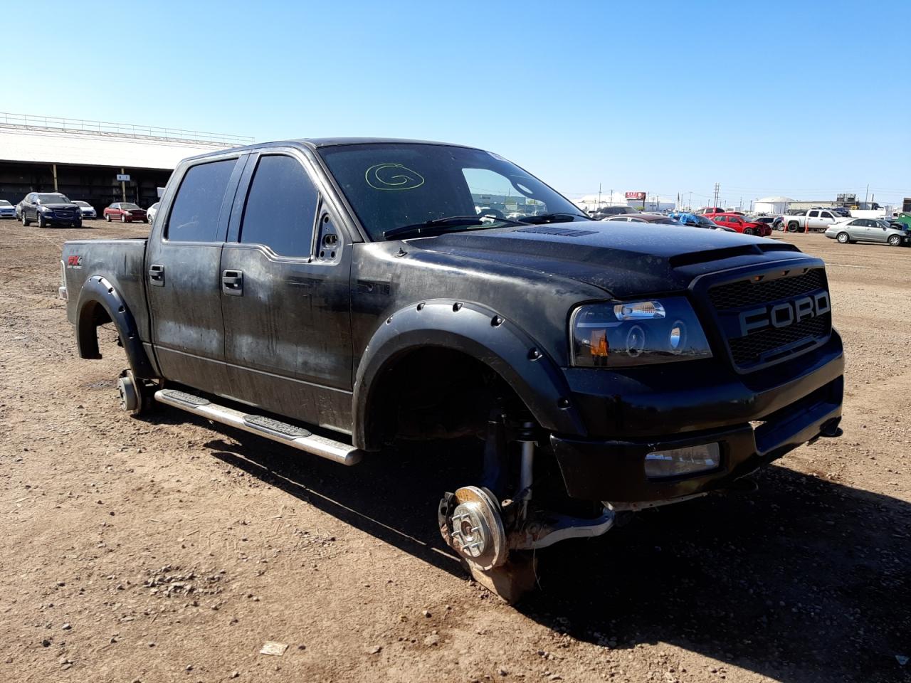 FORD F150 SUPER 2005 with VIN 1FTPW14525FB02042 - Photo from auction
