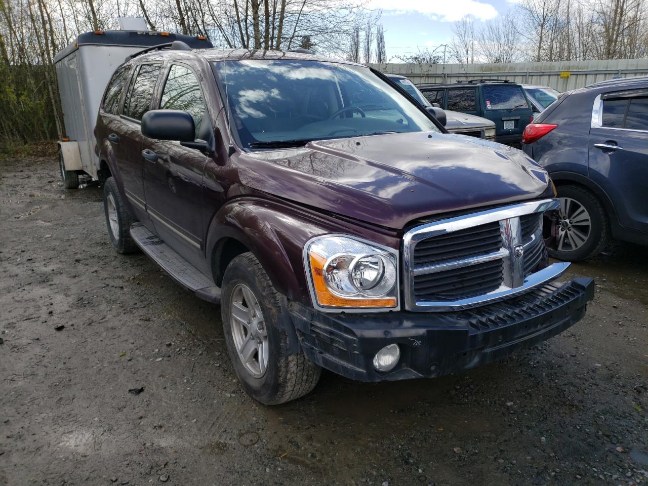 DODGE DURANGO LI 2004 with VIN 1D8HB58D14F142153 - Photo from auction