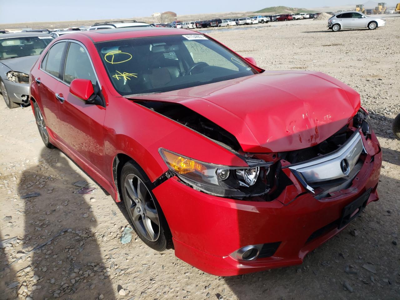 ACURA TSX SE 2012 with VIN JH4CU2F87CC016207 - Photo from auction