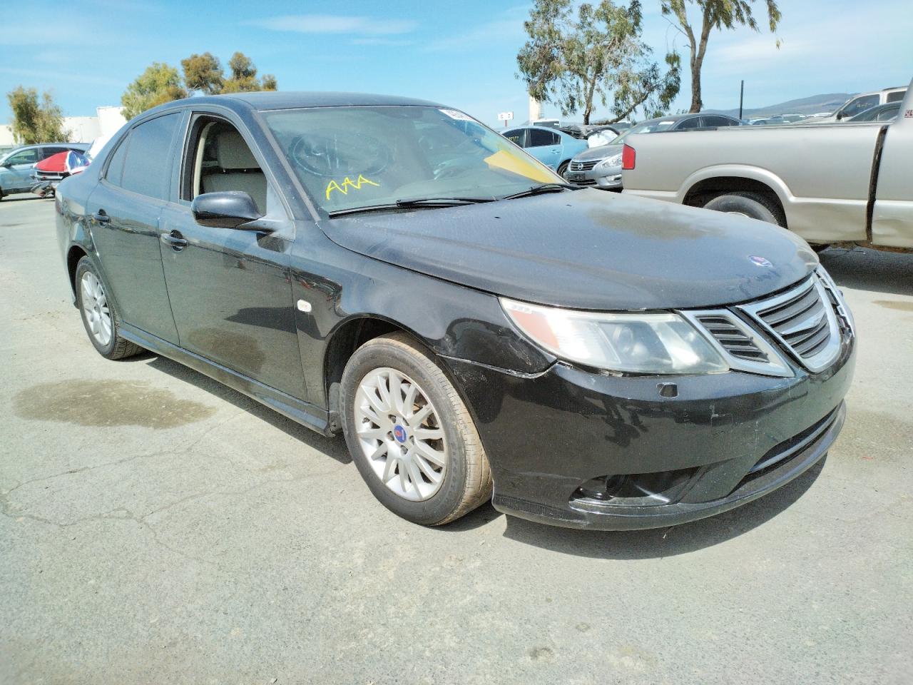 SAAB 9-3 2.0T 2008 with VIN YS3FB49YX81123310 - Photo from auction
