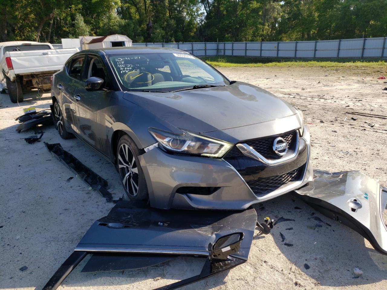 NISSAN MAXIMA 3.5 2018 with VIN 1N4AA6AP2JC369464 - Photo from auction