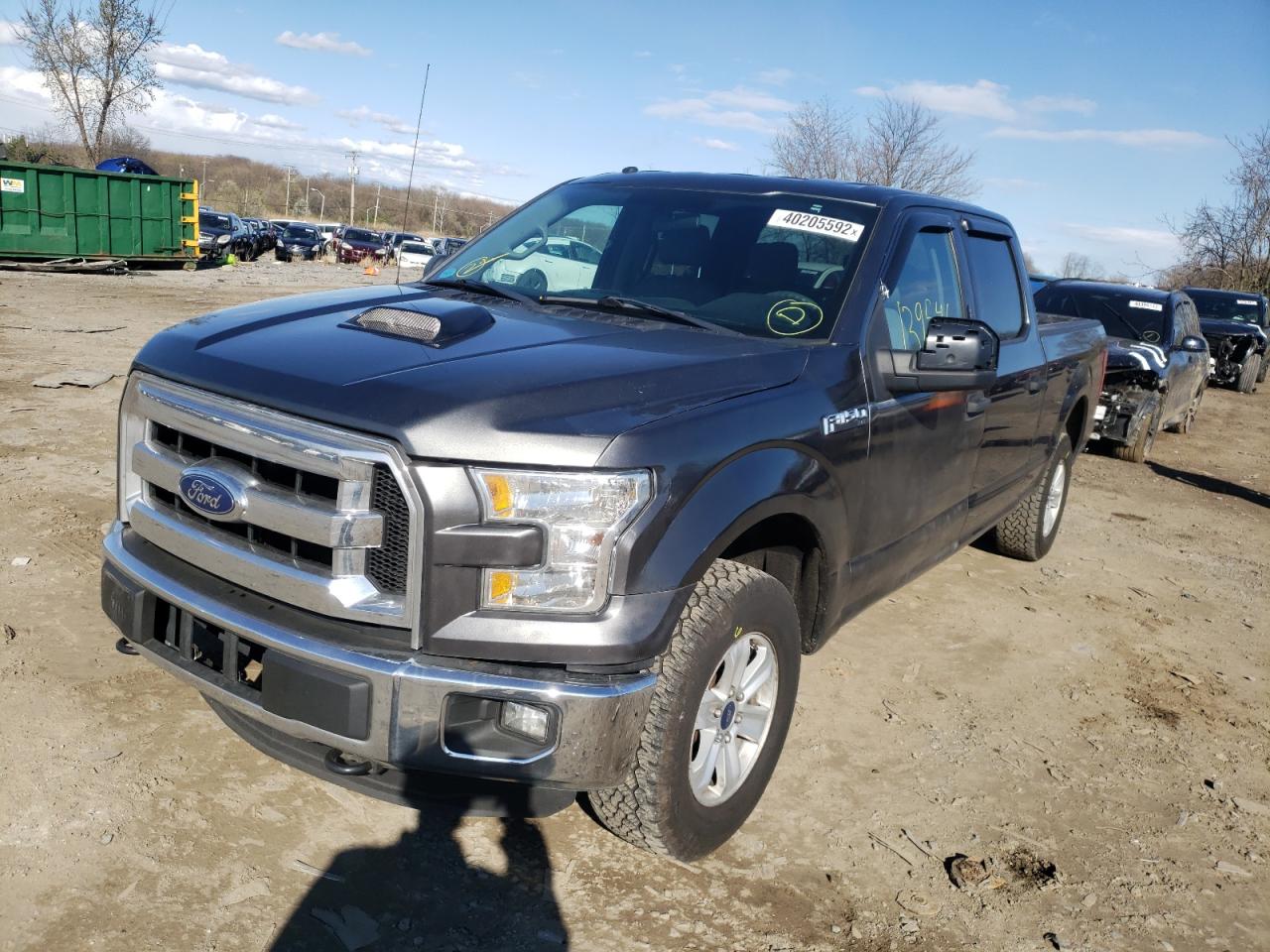 Photo 2 from auction – 2016 FORD F150 SUPER with VIN 1FTFW1EF2GFC90549