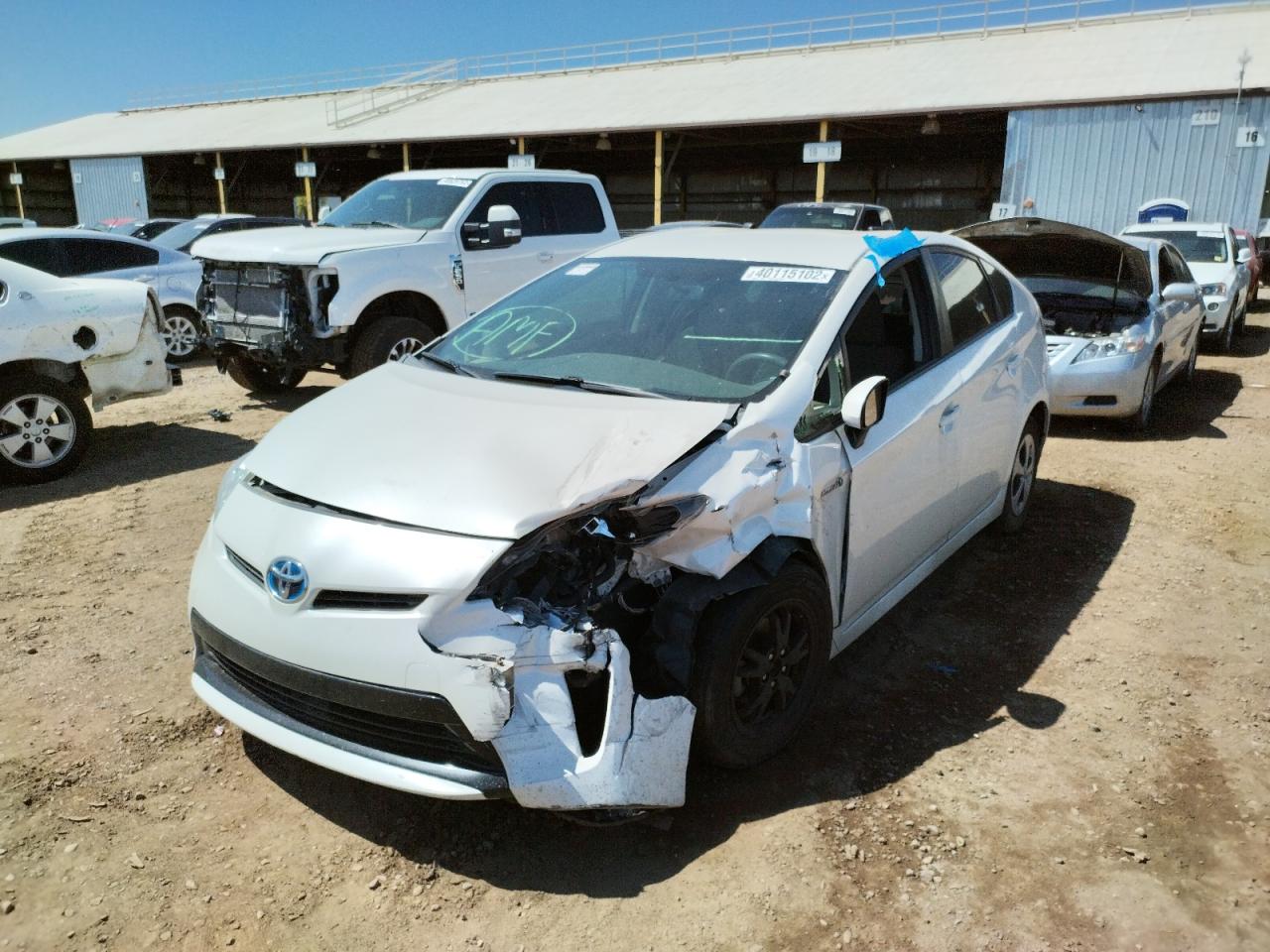 Photo 2 from auction – 2015 TOYOTA PRIUS with VIN JTDKN3DU0F0427003