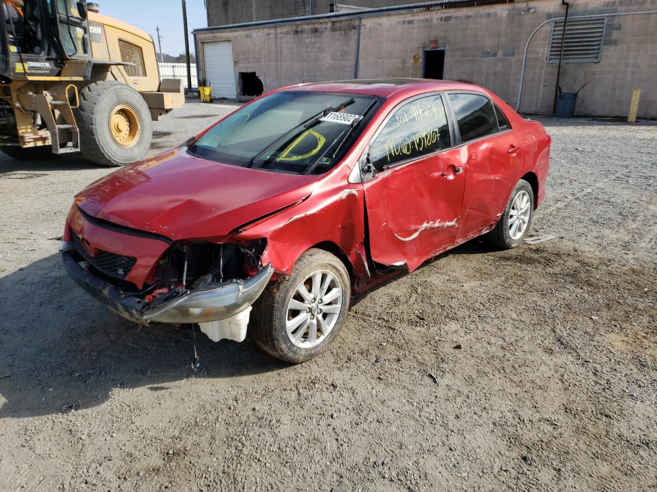 Photo 2 from auction – 2009 TOYOTA COROLLA BA with VIN 2T1BU40EX9C098490