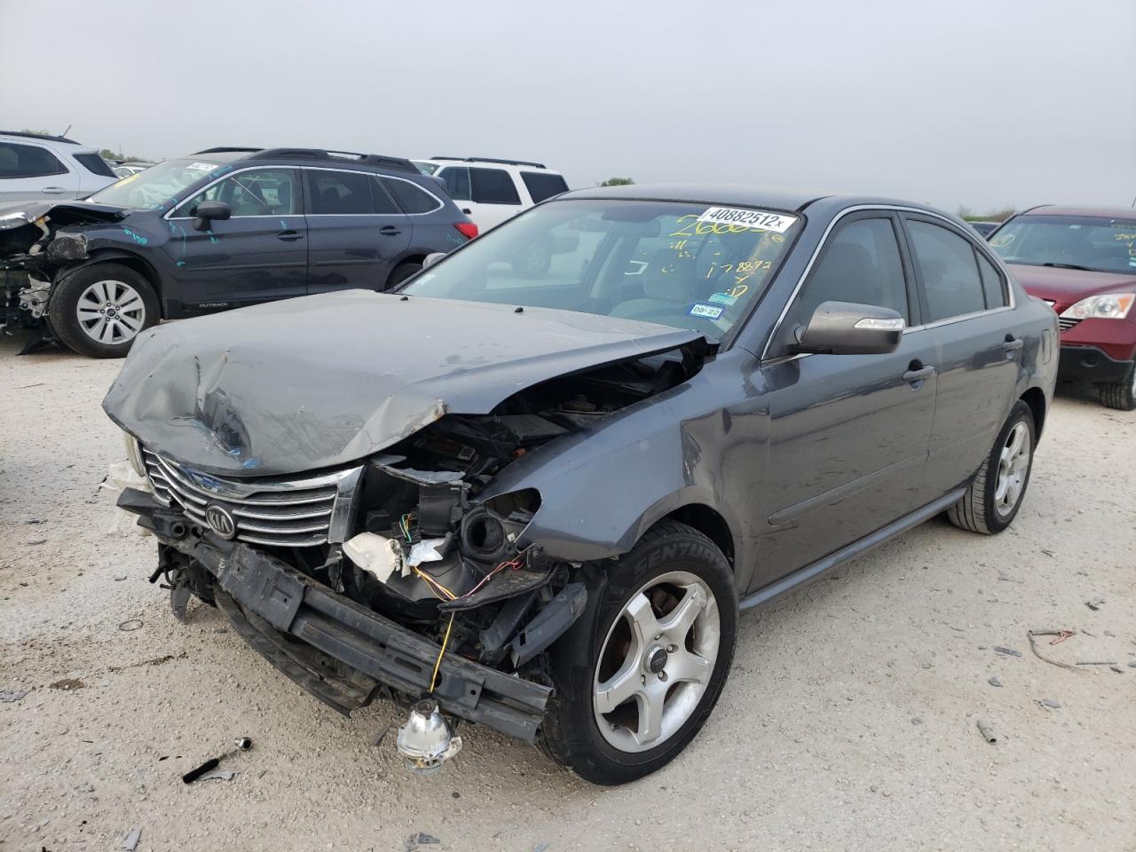 Photo 2 from auction – 2009 KIA OPTIMA LX with VIN KNAGE228295292858