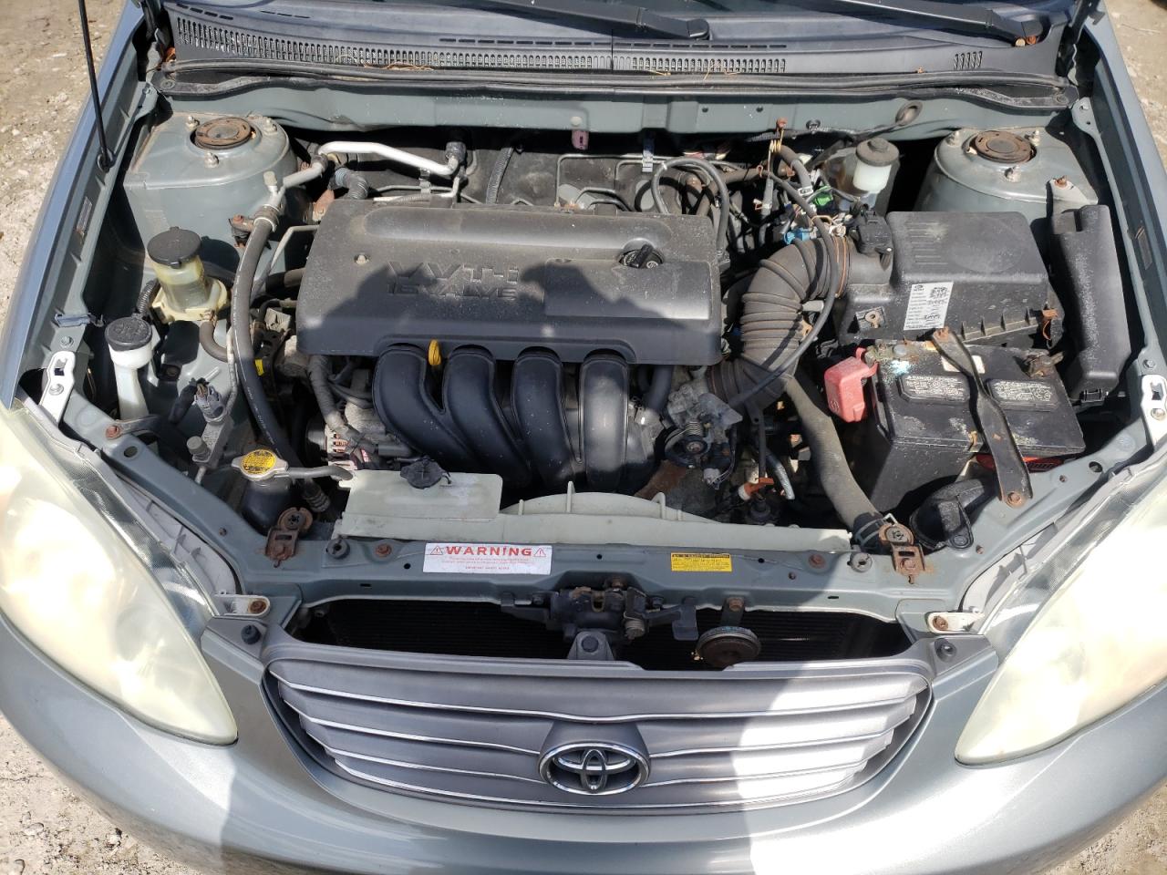 Photo 7 from auction – 2003 TOYOTA COROLLA with VIN JTDBR32E330030929