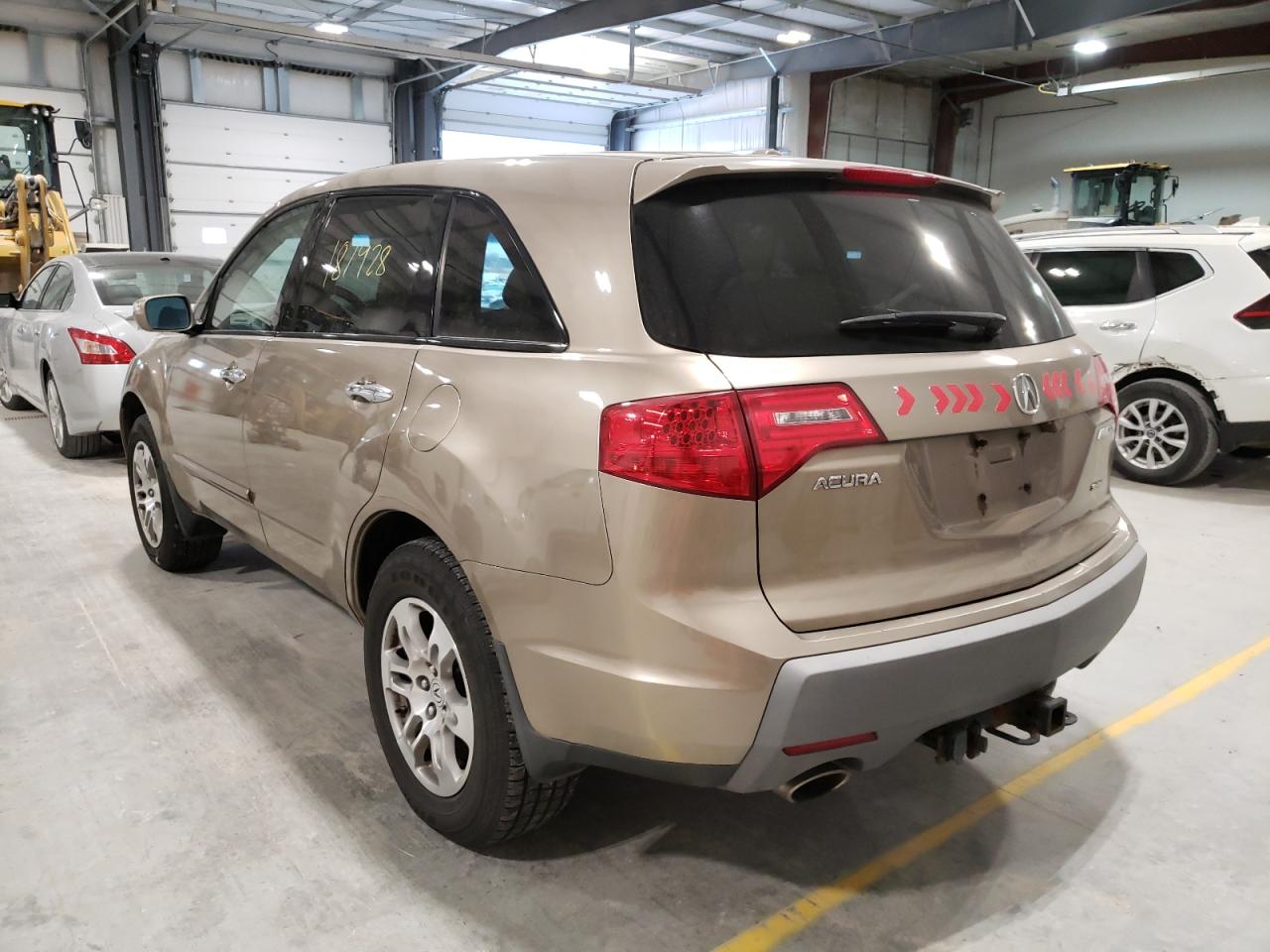 Photo 3 from auction – 2008 ACURA MDX TECHNO with VIN 2HNYD284X8H519228