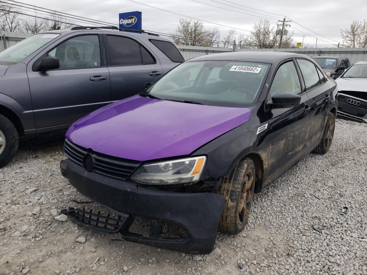 Photo 2 from auction – 2012 VOLKSWAGEN JETTA BASE with VIN 3VW2K7AJ1CM391063