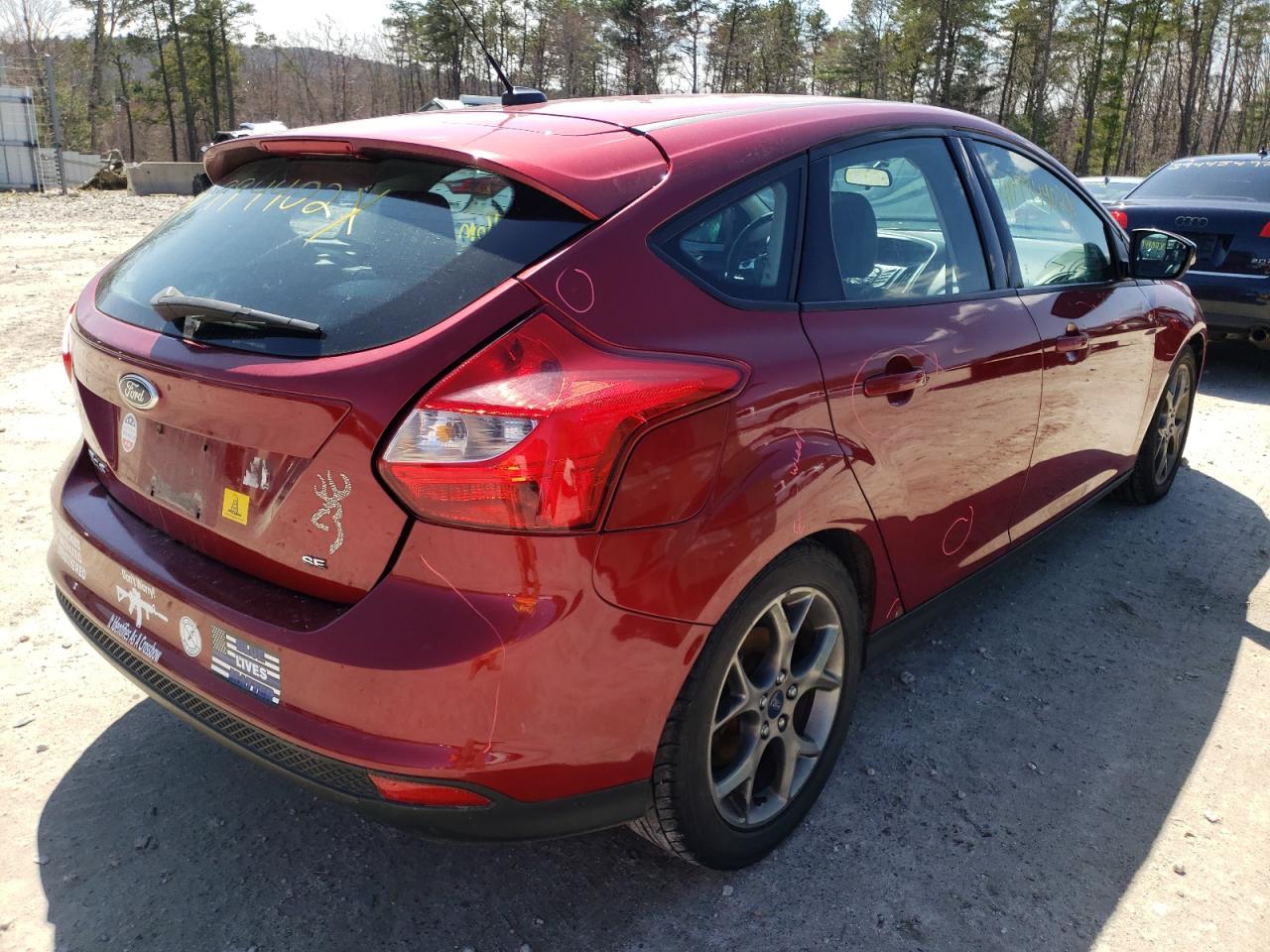 Photo 4 from auction – 2014 FORD FOCUS SE with VIN 1FADP3K29EL358836