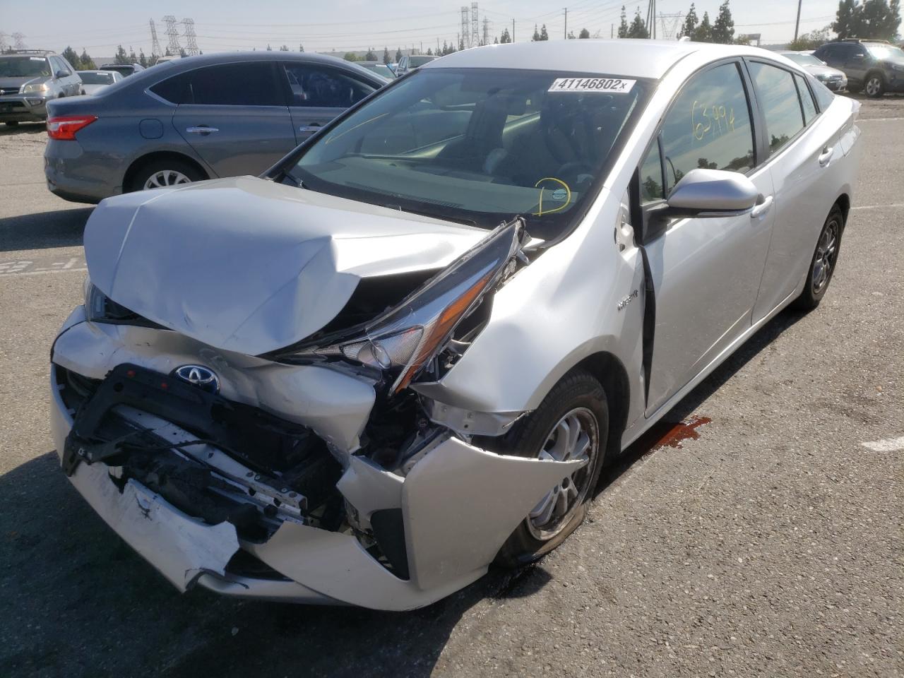 Photo 2 from auction – 2016 TOYOTA PRIUS with VIN JTDKBRFU5G3525260