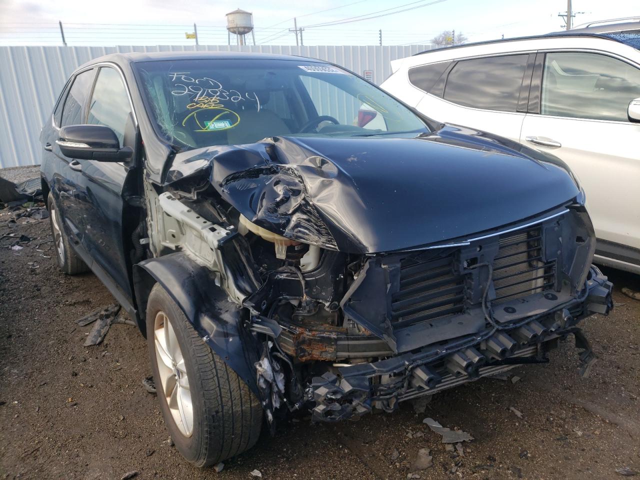 FORD EDGE SEL 2016 with VIN 2FMPK4J91GBC04839 - Photo from auction