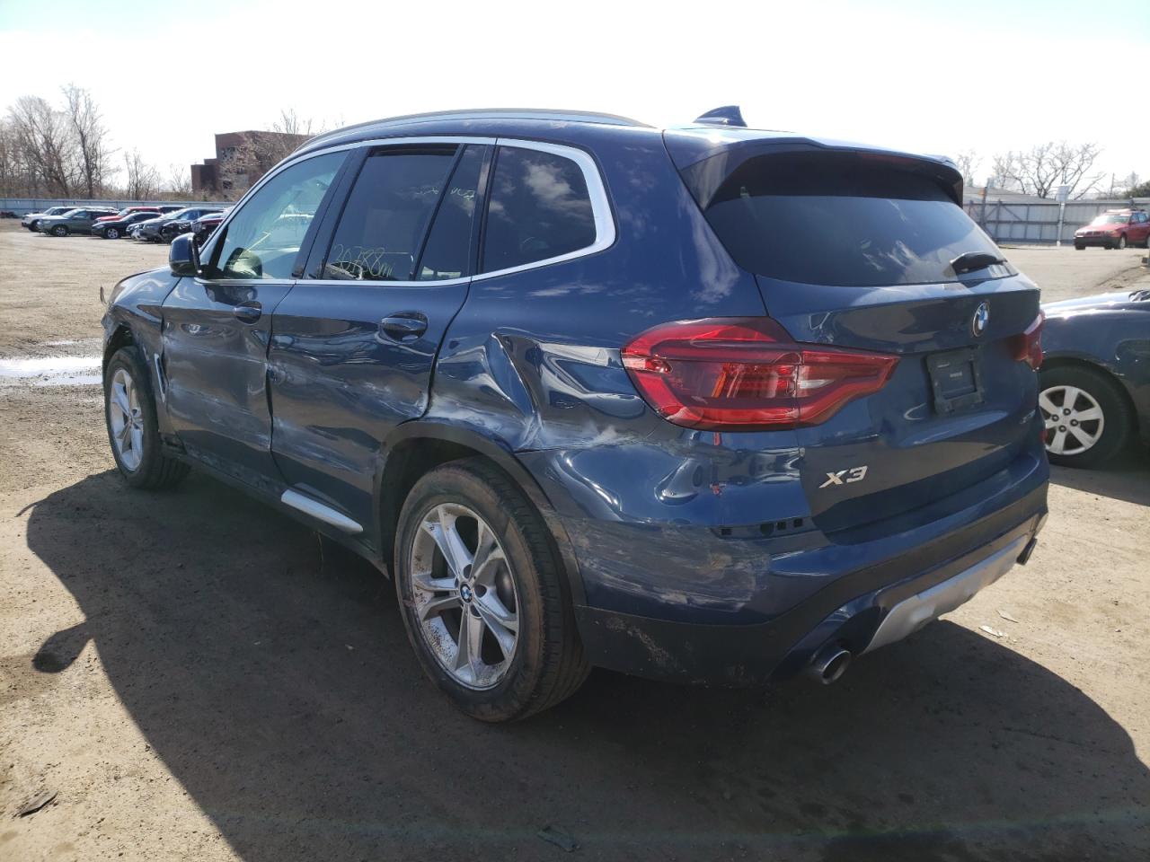Photo 3 from auction – 2020 BMW X3 XDRIVE3 with VIN 5UXTY5C06LLT32394