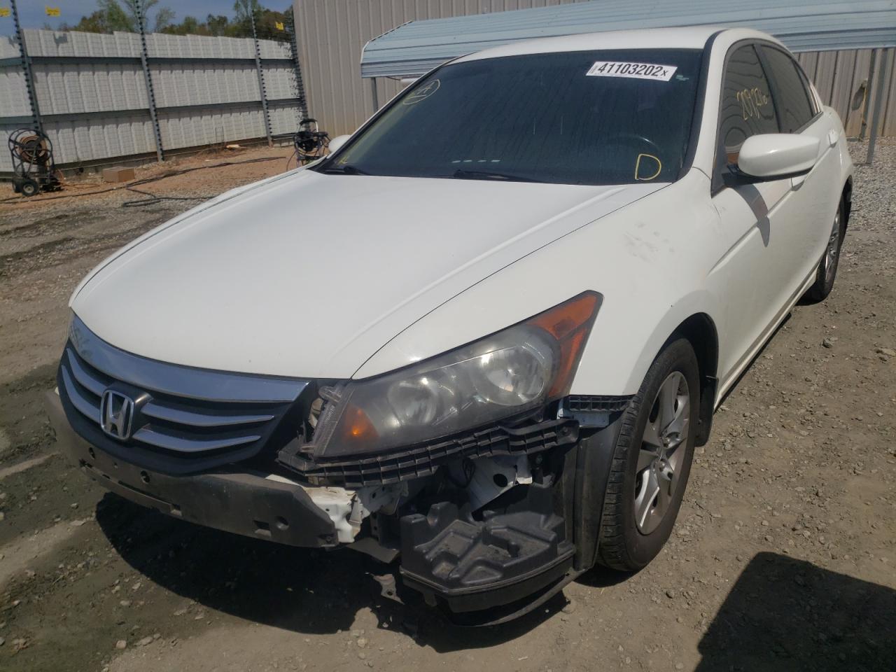 Photo 2 from auction – 2011 HONDA ACCORD SE with VIN 1HGCP2F65BA071676