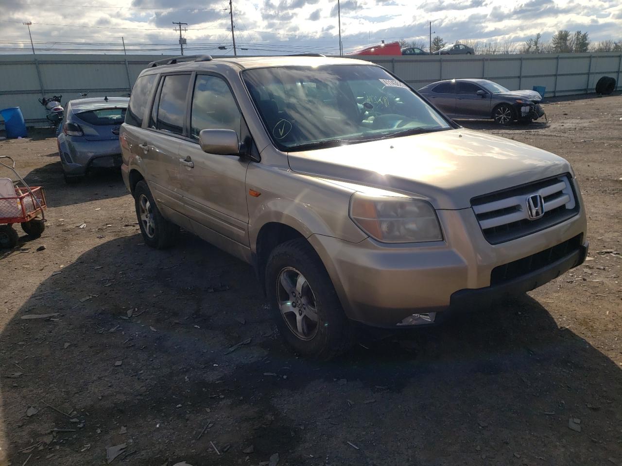 HONDA PILOT EX 2006 con VIN 5FNYF18426B019111 - Foto de la subasta