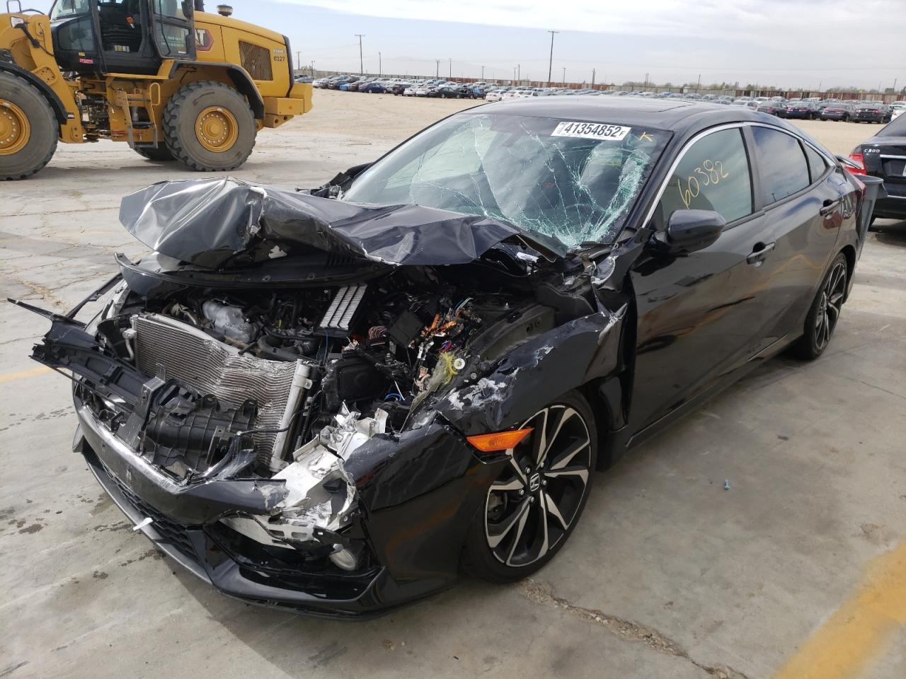 Photo 2 from auction – 2017 HONDA CIVIC SI with VIN 2HGFC1E52HH706598