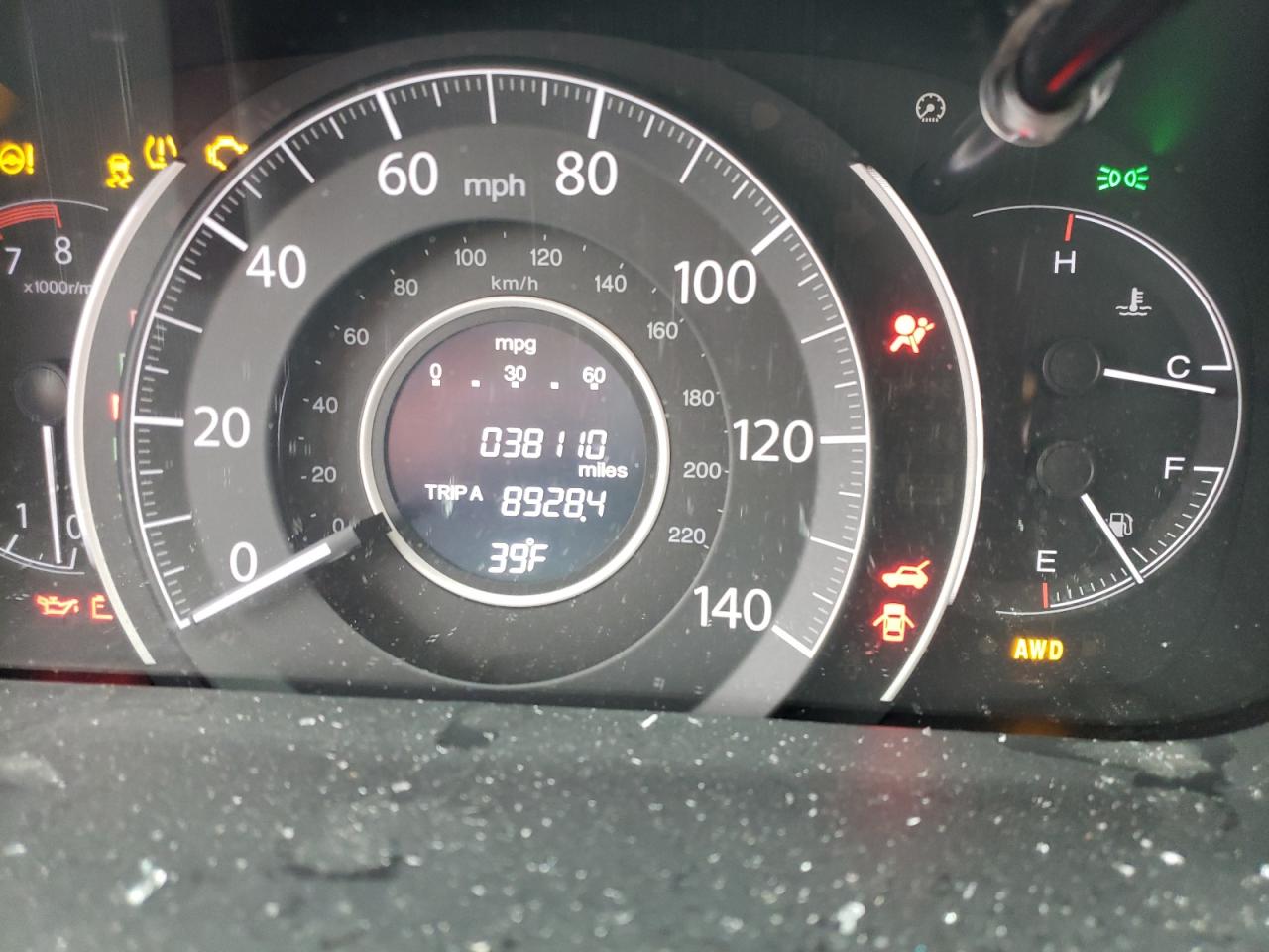 Photo 8 from auction – 2016 HONDA CR-V EXL with VIN 2HKRM4H70GH726359
