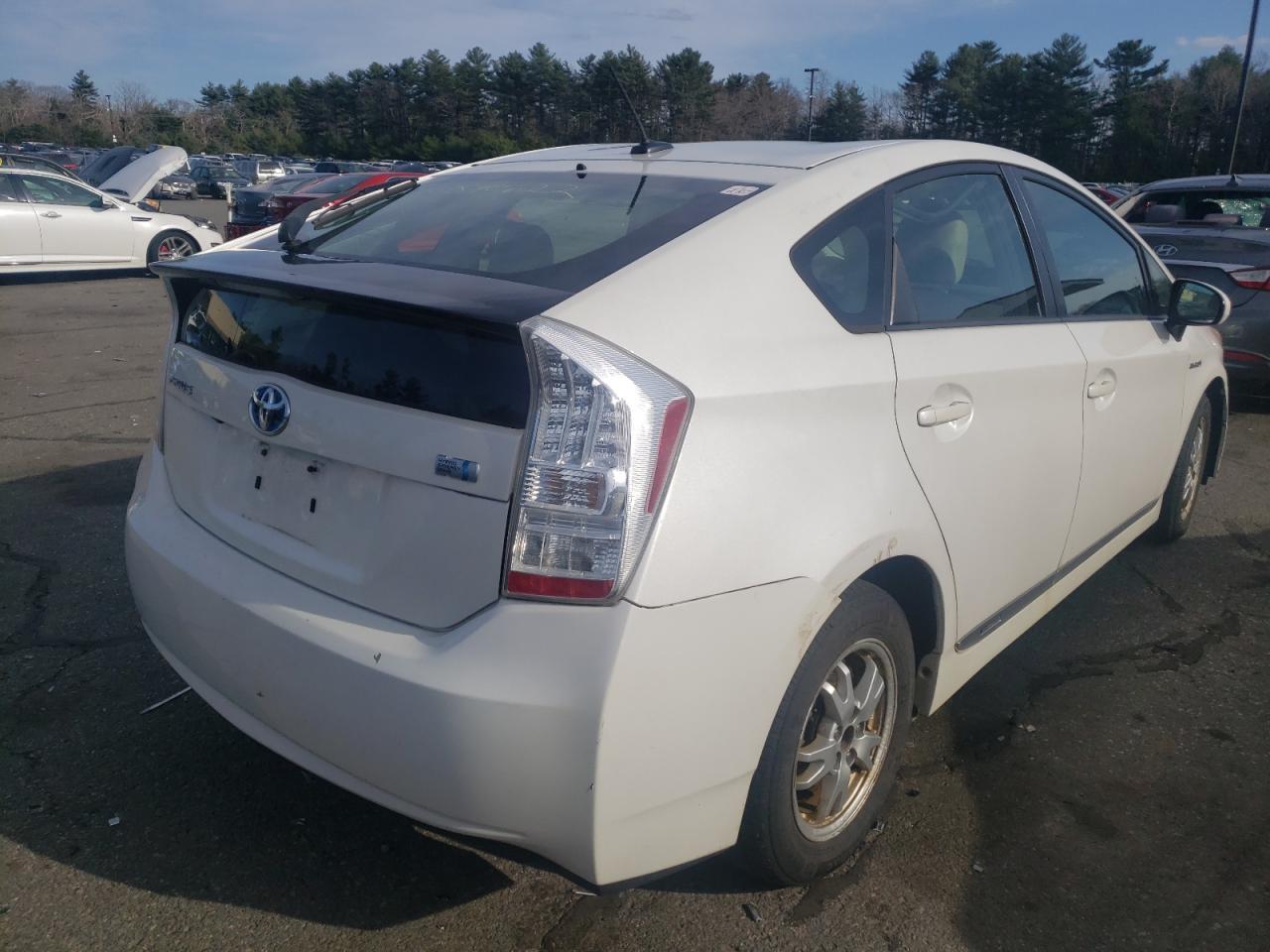 Photo 4 from auction – 2010 TOYOTA PRIUS with VIN JTDKN3DU7A0196237