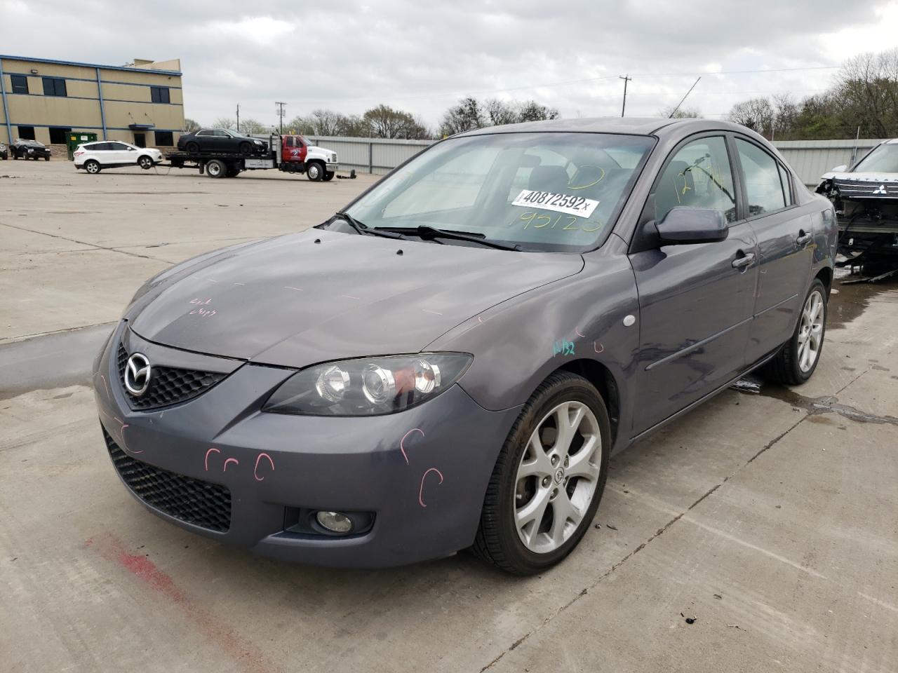 Photo 2 from auction – 2009 MAZDA 3 I with VIN JM1BK32FX91195120