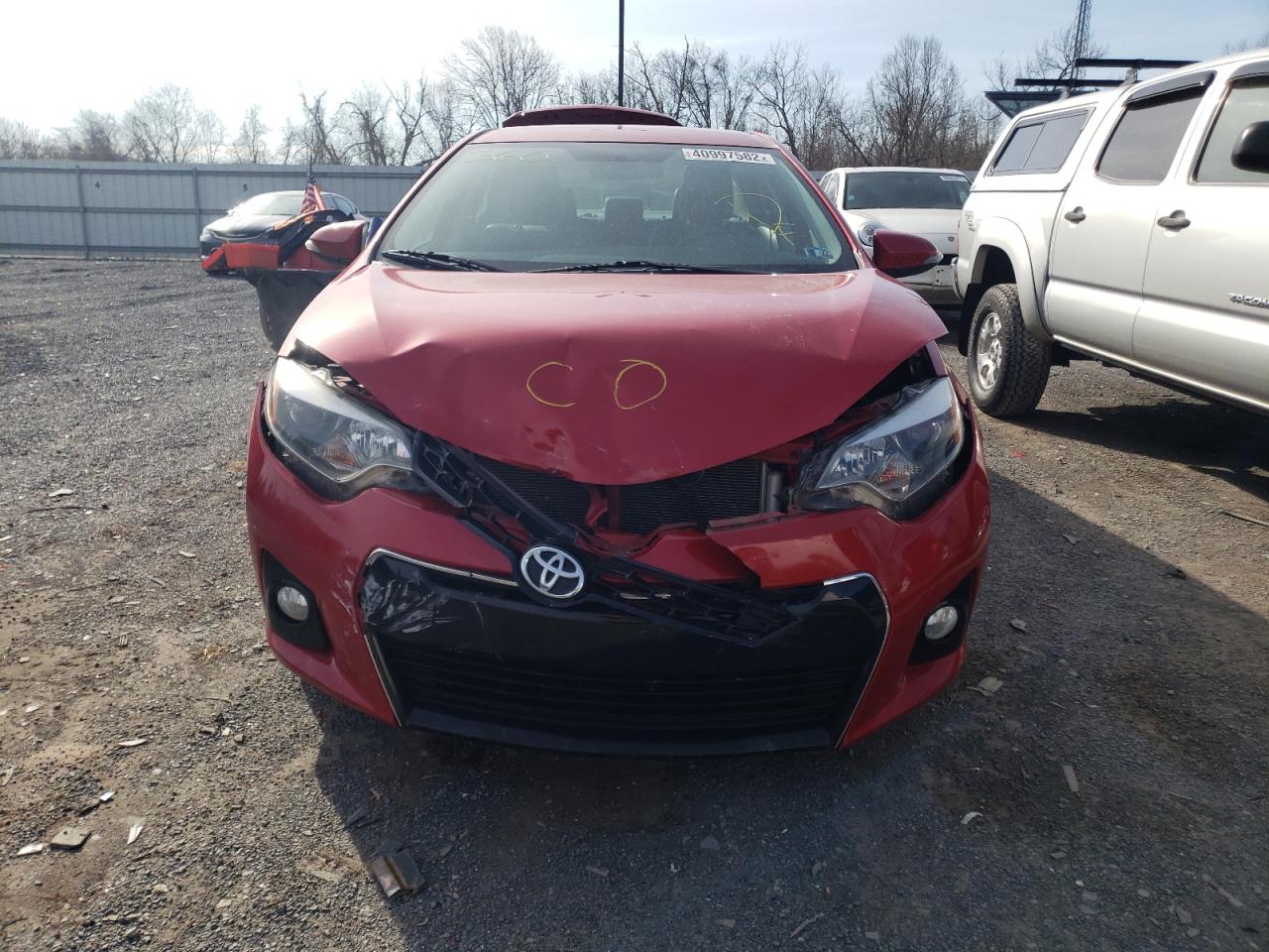 Photo 9 from auction – 2015 TOYOTA COROLLA L with VIN 2T1BURHE1FC357025