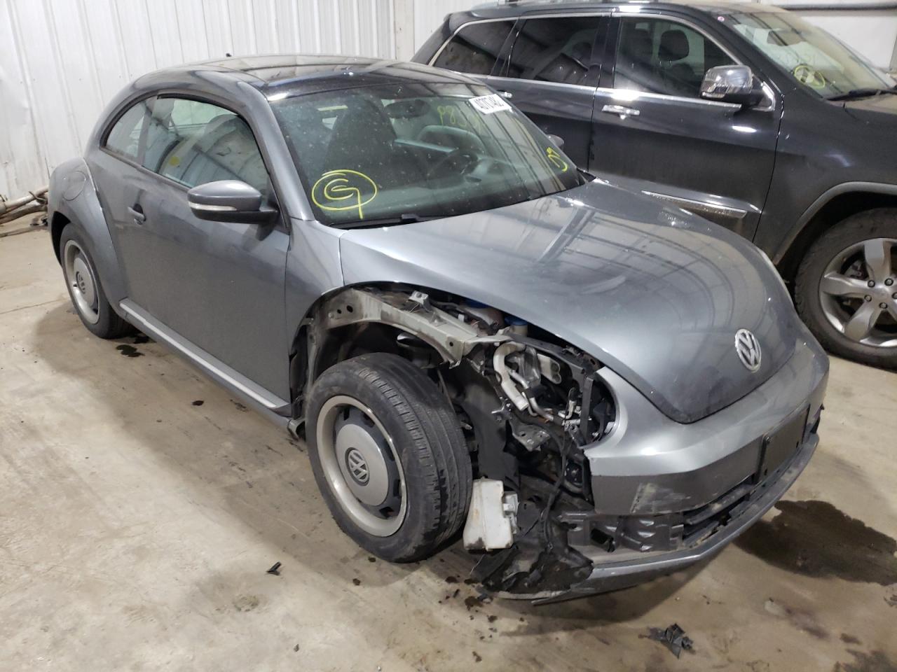 VOLKSWAGEN BEETLE 2012 with VIN 3VWJP7AT2CM627394 - Photo from auction
